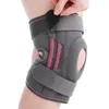 Ginocchiere ginocchiere in gomma Sports Cycling Brace Elastic Nylon Regolable Protector Support Baschette non slitta