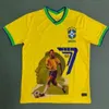 Brasils Retro piłka nożna 1970 1978 1998 2002 2004 ROMARIO RONALDINHO CAMISA DE FUTEBOL 1994 Brazils 2006 1982 Rivaldo Adriano Joelinton Football Shirts