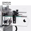 ZONESUN ZS-YG10 AUTOMATISCHE SAPPERING MACHINE VOOR PARFUM Bottle 8 Koppen Druk op het dekselpot met de productielijn van transportpakketten