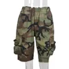 Women's Shorts Arrival High Quality Summer Fashion Casual Camouflage Camo Trouser Cargo Pocket Half Pants For Ladies 230317