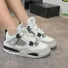 2023 New Arrival Wholesale Jumpman 4 4S Men Men Lomens Basketball Shoes白いセメントCactus Jack Neon Court PurpleBred Mens Trainers Sports Sneakers 36-46 H317
