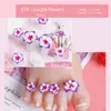 Nail Art Kits ELECOOL 8pcs Soft Silicone Toe Separator Foot Finger Divider Form Manicure Pedicure Care Flower Holder Accessory Tool