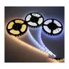 LED 2016 LED UPER BRIGHT 5630SMD Strip Light 2700 Lumen Red Blue Green Blanc Couleurs chaudes 5m Flexible 16 pieds 300 LEDS DUPPROPHE DROP DEL DH1WD