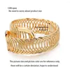 Bangle 1st/Lot Bangles Gold Color BangleBraracelet Dubai For Women Africa Jewelry Etiopian Wedding Bride Gift