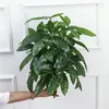 Flores decorativas Simulação artificial de 65 cm Get Rich Tree Bonsai Plantas verdes falsas decoração de plástico em vasos para sala de estar DIY interno DIY