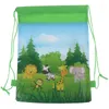 Подарочная упаковка Джунгли тематические подарки подарки Bagscandy Green Safari животные упаковывают нетканые рюкзак детей S 34x27см