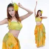 Stage Wear Belly Dance Clothing Women Dancewear 2pcs Outfits For Top Skirt Costumes Girls