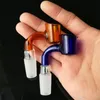 Acessórios para bongos de vidro por atacado de fumaça colorida de linkahs, tubo de água de vidro