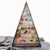 Decorative Figurines 36 PCS/Box Natural Healing Crystals Mineral Specimens Irregular Tumbled Stones Rock Collection Box For Kids Research