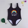 Children One-Pieces Swimsuits Baby Girls Print Swimming Girl Pineapple Suits Kids Summer Swimwear