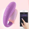 Vibrators Nxy U формируется носимый для женщин, контролируемые приложениями, невидимые G Spot стимулятор массажер женский мастурбатор Sex Toys 230310