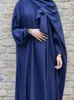 Etnische kleding Hooded Abaya Jilbab voor vrouwen