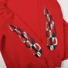 Erkek Hoodies Kadın Hoody Red Miami Karikatür Hoodie Sweater Coats