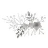 Headpieces Women's Rhinestone Crystal Clip Hairpins Flower Mariage Bride Bridesmaid Wedding Party Hair Accessories