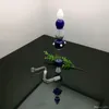 水ギセルカラー4コネクティングボールと長いガラスボン卸売ガラスボンズオイルバーナーガラス水
