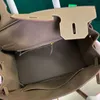 Сумки Birkinbag Aabkin Debbs Designer Женские сумки Семейство 2023 Модная кожа большая мощность Litchi Patter