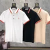 Polos Polos Designer H Hafting Men Polo Shirt T Bawełniany krótki rękawoczeralny Ogólny Lapel Mens Business Busines