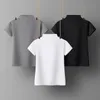 Dames t-shirt vrouwen sweetshirts coltrui shirts voor dames zwarte witte vrouw kleding korte mouw katoentjes voor meisjes basistoppen 230317