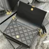 Hochwertige echte Leder Rhombische Gitter -Umhängetaschen Frau Crossbody Tasche Fashion Lady Cowhide Handtaschen Presbyopische Messenge256n