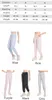 Vrouwen ll joggen yoga negende big pocket fiess zachte hoge taille heup lift elastische casual broek beurt benen joggingbroek lichte kleuren voor de zomer