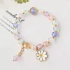 Bracelets porte-bonheur haute quantité Explosion cristal Bracelet fille bricolage rose soleil fleur soeur ami étudiant marguerite