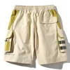 Männer Shorts Hohe Qualität Cargo-Shorts Männer Lose Straße Bermuda Männlich Hip Hop Kurze Hosen 2023 Sommer Neue Trendy baumwolle Multi-Pocket Shorts G230316