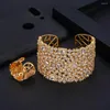 Bangle Accking Luxurious Zircon Elements Bracelet White Gold-color Fashion Jewelry Made With Wholesale