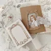 Pullar Hazır Stock-Jp Vintage Çerçeve DIY Scrapbooking PO Albüm Kartı Yapım 230317