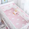 Bedding Sets 3Pcs Set Baby Cot Beddings Cotton Print Sheet Duvet Cover Case Pillow Case Kids Bed Linens Children Room Things Customize Size 230317