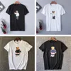 Wholesale 100% Cotton Designer Luxury Women's Polos T-shirt Short Sleeve Men's Casual Loose Funny Cool T-shirt With American Bear Print s-3xl