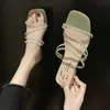 Slippers Stripper Shoes High Heels Chinelos Fashion Beach Flip Flop Designals Sandals для женских тапочек Женщины Сандальские женские роскошные каблуки Z0317