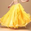 Stage Wear 2023 Belly Dance Costume Accessories Maxi Long Skirt Performance Side Split Bellydance Skirts