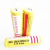 18650 Li-ion batterij 5000 mAh kleur rode batterij platte lithiumbatterij kan worden gebruikt in heldere zaklamp enzovoort.