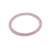 Bangle Brasilian High Powder Chalcedony 6mm Round Armband Agate Female Beauty