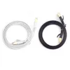 Cat 7 Ethernet kabel o wysokiej prędkości 10 Gb / s 600 MHz, ekranowany sznur Ethernet, kabel LAN z RJ45, odporna na warunki atmosferyczne z płaską siecią sieciową, szybki drut LAN do gier, P.