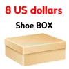 Boîte à chaussures US 5 8 10 Dollars pour chaussures de course chaussure de basket-ball chaussures décontractées pantoufle et autres types de baskets
