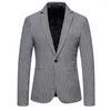 Costumes pour hommes Business Leisure Spring Automn Suit Mabinet Européen et American Simple's Wear Wool Wind Wind Fashion Fashion Volyme