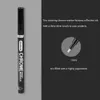 1Pcs Chrome Mirror Marker Silver Liquid Pen for Cards Posters Rock Mugs Ceramic Glass Metallic Craftwork Paint