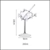 와인 잔 200ml 창조적 인 복어 칵테일 유리 유리 투명한 잔 컵 세인트 분자 연기 바 파티 파티웨어 드롭 배달 dhlxe