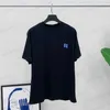 T-shirts voor heren Ader 2023 Nieuw Koreaans China-chic onregelmatig borduurwerk T-shirt met korte mouwen voor mannen en vrouwen T230317