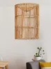 Hanglampen kroonluchter woonkamer dineren en studeren Japanse stijl b zen -thee creatieve persoonlijkheid rattan decoratief