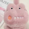 Berets Children Winter Warm Ware Muffs Fashion Lovely Culten Plush Dinosaur Surfuss Solid Color Kids Cartoon Spread