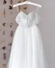 Abiti da sposa vintage taglie forti a linea A con top in pizzo tulle con spalle scoperte corsetto indietro abiti da sposa treno per giardino country