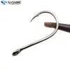 Ami da pesca SASAME Hook CHINU Eyed Japan Fishing Hook Amo da pesca con anelli Twisted Barbed Gambo lungo Amo da pesca Attrezzatura da pesca Carp Hook Bass Hook P230317