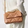 Crossbody 26cm Luxury kanaal Designer Flap Bag Handtas 7a Zakken Kettingspiegel Kwaliteit Lambskineh -schoudertassen