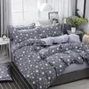 Bedding Sets Classic Black White Grid Conjunto de moda DOT DOT CAMA DE LAÇA DE LAÇA DE LAÇA QUIL