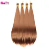 Hair Bulks Bone Straight Synthétique Tressage Cheveux En Vrac 22 "Soyeux Pré Étiré Tressage Extensions De Cheveux Crochet Boîte Tresses Cheveux Expo City 230317