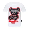 Plein Bear T-shirt Mens Designer Tshirts Rhinestone Skull Men t-shirts Klassisk högkvalitativ Hip Hop Streetwear Tshirt Casual Top Tees PB #Shopee123