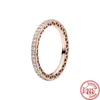 2023 New 925 Sterling Silver, Rose Gold, Silver Gold Gold Three -Color Pandora Ring 여성 보석 패션 액세서리 무료 도매화물