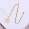 Anhänger Halsketten Elegante Muttertag Herz Mama Brief Halskette Stianless Stahl Kette Frauen Zirkonia MoM Schmuck Geschenk